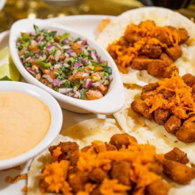 Baja Shrimp Tacos (3 Pcs).