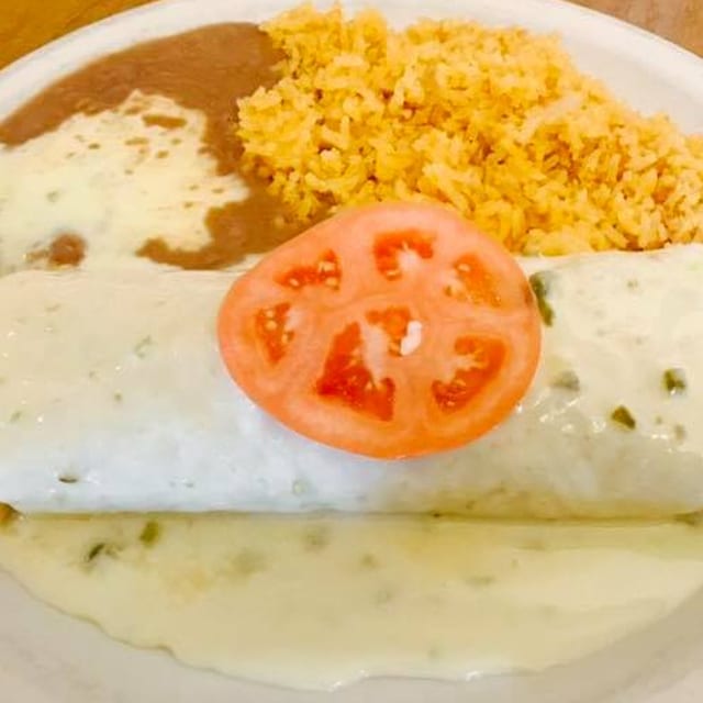 #55 Fiesta Burrito.